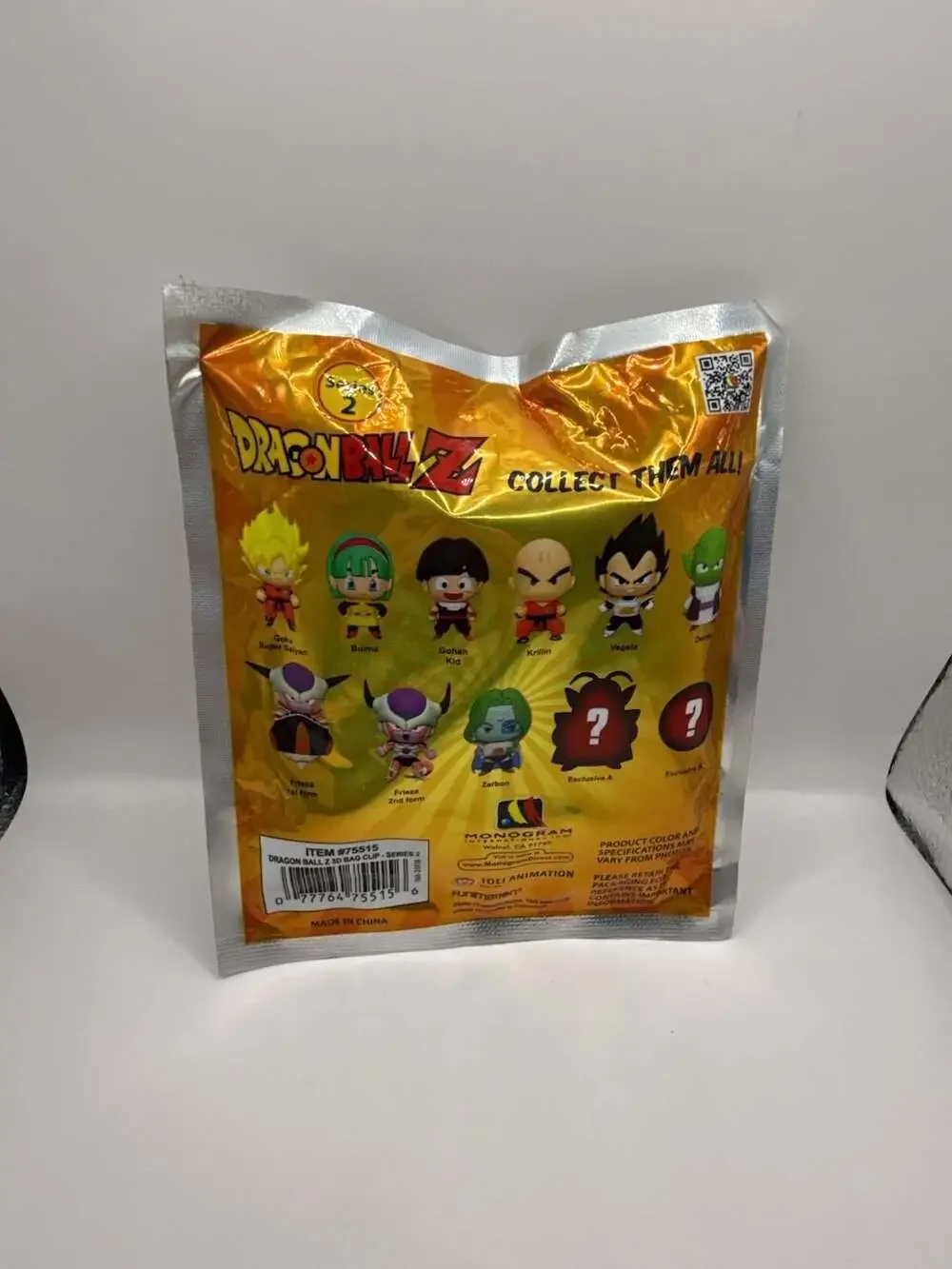 Monogram Dragon Ball Z Series 2 3D Figural Bag Clip Blind Bag
